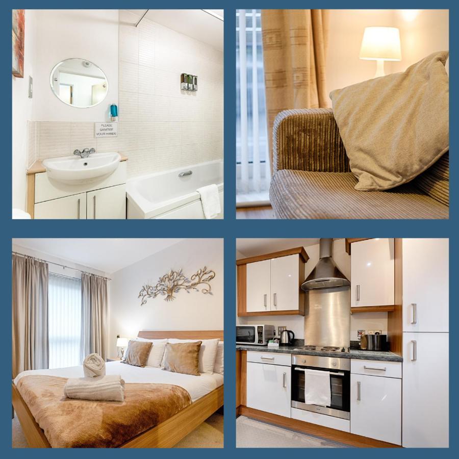 Апартаменты Parking, Balcony, Fully Equipped Kitchen Суонси Экстерьер фото